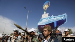 حوثی‌های مورد حمایت جمهوری اسلامی در یمن. آرشیو