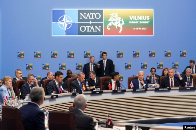 NATO liderler zirvesi Litvanya'da yapılıyor