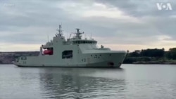 加拿大海军巡逻艇抵达哈瓦那