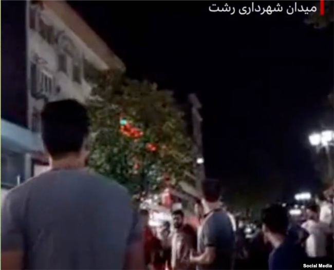 درگیری بین ماموران گشت ارشاد با مردم در رشت