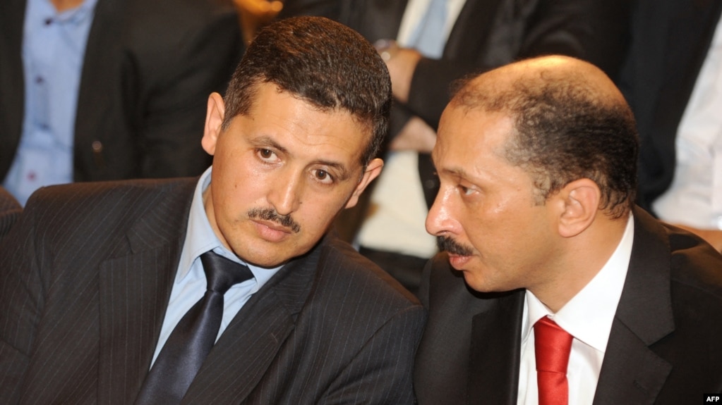 Imed Daïmi (à g.) est le vice-président du parti Harak, dirigé par l'ancien président Moncef Marzouki.