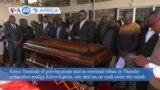 VOA60 Africa - Hundreds pay tribute to marathon prodigy Kelvin Kiptum