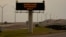 A sign notifies motorists to prepare for Hurricane Beryl, July 7, 2024, in Portland, Texas. 