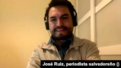 José Ruiz, periodista salvadoreño refugiado en España desde 2015.