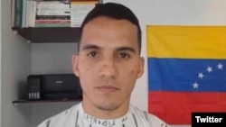 Ronald Ojeda Moreno, primer teniente venezolano que fue expulsado de la Fuerza Armada Nacional Bolivariana que fue secuestrado y asesinado en Chile. 