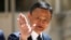 FILE - Founder of Alibaba group Jack Ma arrives for the Tech for Good summit in Paris on May 15, 2019. 