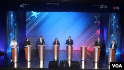 El primer debate presidencial de Panamá se celebró con la participación de siete candidatos y la ausencia del expresidente Ricardo Martinelli.