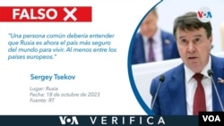 VOA Verifica Rusia Seguro