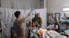 Medics Set Up Blood Transfusion Station Near Donbas Front Line