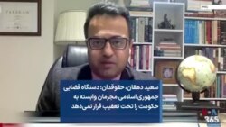 سعید دهقان، حقوقدان: دستگاه قضایی جمهوری اسلامی مجرمان وابسته به حکومت را تحت تعقیب قرار نمی‌دهد 