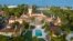 Una vista aérea de la residencia de Donald Trump el 10 de agosto de 2022, en Palm Beach, EEUU. 