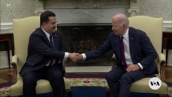 Biden meets Iraqi PM amid escalating Mideast tensions