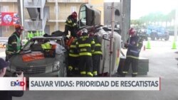 Bomberos compiten en EEUU por optimizar el rescate en accidentes viales 