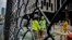 File - Construction workers work with rebar at a site on Tuesday June 6, 2023, in New York. 