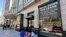 People make their way past retail spaces for lease at Union Square in San Francisco, on June 21, 2023. 