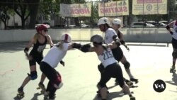 Roller derby is a safe space with sharp elbows