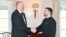 İlham Əliyev və Volodimir Zelenski (Mənbə: Azərbaycan Prezidentinin Administrasiyası)