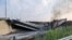 2023 年 6 月 11 日，宾夕法尼亚州费城一座立交桥下方发生火灾后，95 号州际公路部分坍塌。