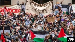 Protest održan 14. oktobra u kampusu univerziteta Harvard (Foto: Joseph Prezioso / AFP)