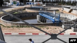 Usine de traitement de l'eau à Siliana dans le nord de la Tunisie.