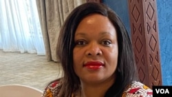 Sally Ncube, representative for rights group Equality Now in southern Africa, in Harare, Zimbabwe, on Feb. 16, 2024, said the nation must protect all its citizens, including people in the LGBTQ community. (Columbus Mavhunga/VOA)