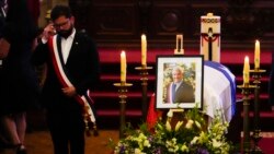 Chile da el último y emotivo adiós al expresidente Sebastián Piñera