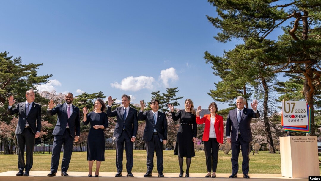 G-7 ülkeleri dışişleri bakanları 