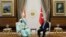 Firai Minstan Nijar Ali Mahamane Lamine Zaine a Turkiya tare da Shugaban kasar Recep Tayyip Erdoğan
