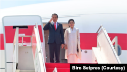 Presiden Joko Widodo beserta Ibu Negara Iriana Widodo dan rombongan terbatas terbang ke Jerman pada Sabtu (15/4) guna menghadiri perhelatan Hannover Messe 2023. (Foto: Biro Setpres)