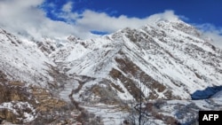 A general view shows snow laden terrain at Keraman village in the Dara district of Panjshir province, Feb. 19, 2024. A landslide caused by heavy snowfall has killed 25 people and injured eight others in the eastern Afghan province of Nuristan.