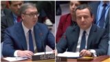 USA, New York, president of Serbia Aleksandar Vucic and Kosovo prime minister Albin Kurti during the session of Security council on Kosovo (Foto: Youtube/United nations)