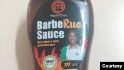 Muzvare Rutendo "Rue" Mupedzi vakagadzira BarbeRue Sauce lkumakwikwi eMaster Chef Australia.