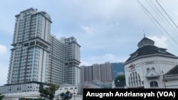 Titik nol Kota Medan, Sumatra Utara. (Anugrah Andriansyah)