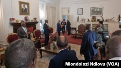 SADC Ambassadors meet Mnangagwa