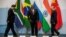 Các lãnh đạo BRICS tại hội nghị thượng đỉnh ở Johannesburg, Nam Phi, hồi tháng 6 năm 2018. 