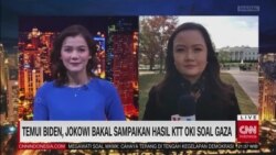 Laporan VOA untuk CNN Indonesia: Bertolak ke AS, Jokowi Bakal Bahas Hasil KTT OKI dengan Biden