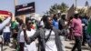 Une manifestation à Dakar réclamant la tenue de l'élection présidentielle que le président Macky Sall veut repousser.