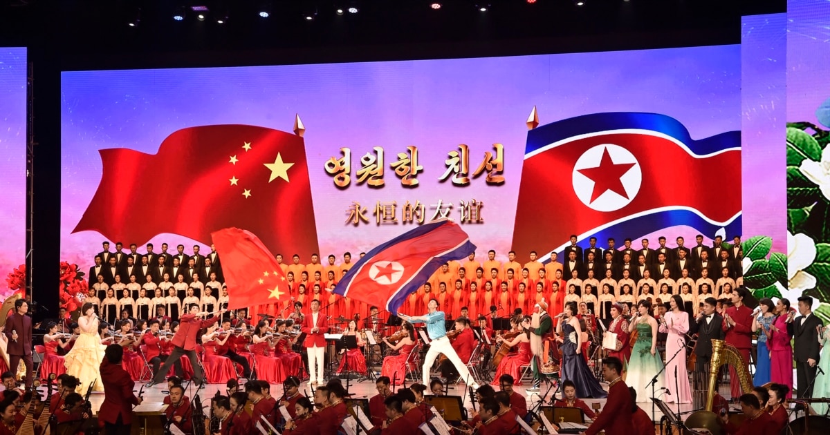 中国和朝鲜庆祝建交75周年誓言加强合作