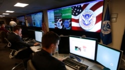 FILE - U.S. National Cybersecurity and Communications Integration Center in Arlington, Virginia. 