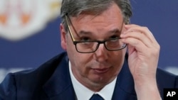 ARHIVA - Predsednik Srbije Aleksandar Vučić (Foto: AP/Darko Vojinović)