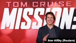 Tom Cruise menghadiri pemutaran perdana film "Mission: Impossible - Dead Reckoning Part One" di New York City, New York, AS, 10 Juli 2023. (Foto: REUTERS/Amr Alfiky)