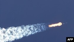 Svemirski teleskop Euclid Evropske svemirske agencije (ESA) lansira se na raketi SpaceX Falcon 9 iz svemirskog centra Kennedy u Cape Canaveralu, Florida, 1. jula 2023.