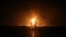 FILE - Two men look at flames after a natural gas pipeline exploded outside the city of Boroujen in the western Chaharmahal and Bakhtiari province, Iran, Feb. 14, 2024.  (Reza Kamali Dehkordi/Fars News Agency via AP)