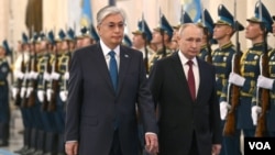 Kazakhstan's President Kassym-Jomart Tokayev hosts Russia's President Vladimir Putin on Nov. 9, 2023, in Astana. Kazakhstan and the other Central Asia countries are working to dispel an image as "Russia's backyard." (Photo courtesy of the Kazakhstan President's Office)
