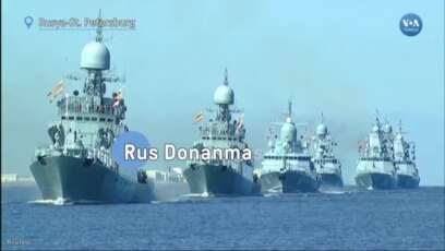 Rus Donanması'ndan gövde gösterisi