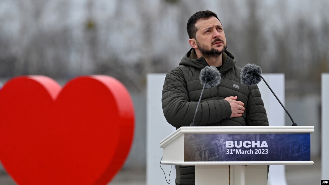 Зеленски ќе биде придружуван од сопругата Олена Зеленска