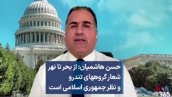 حسن هاشمیان: از بحر تا نهر شعار گروههای تندرو و نظر جمهوری اسلامی است