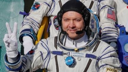 Russian Cosmonaut Sets Record for Time in Space