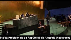 Presidente de Angola, João Lourenço, discursa na Assembleia Geral da ONU, Nova Iorque, 20 Setembro 2023