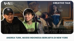 VOA Creative Talk: Andrea Turk, Musisi Indonesia Berkarya di New York